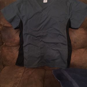 V neck scrub top
